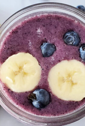 blueberry banana muffin smoothie recipe